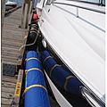 boats fender / PVC / inflatable - HULLKUSHION