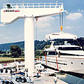 boats lifting crane / hydraulic - SPC HYDRO