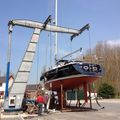 boats lifting crane / hydraulic - YCR 20FH / 30FH / 40FH