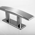 boats mooring cleat / undercounter / titanium - TITANIUM CLEAT