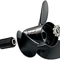 boats propeller / Aluminium / 3-blade / outboard - 135 - 300 + HP