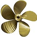 speed boat propeller / bronze / 5-blade - KATAPULT 92