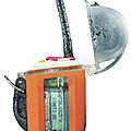 boats radio / marine / portable / VHF - (Orange) Marine Rescue Radio with GPS