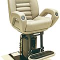 boats seat / helm / with armrests / adjustable - P 219 PRESIDENT PLUS