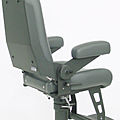 boats seat / helm / with armrests / adjustable - 500-100