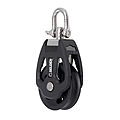 canoe block / with swivel / for sailboat / max. rope ø 12 mm - 700 KG | PBB 50