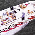 catamaran deck-boat / in-board - 28 PARTY CAT XL