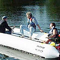 catamaran inflatable boat / outboard / semi-rigid - UD-550