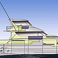 catamaran luxury motor-yacht / with enclosed flybridge / sport-fishing - LC 5800