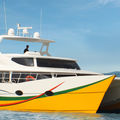 catamaran luxury motor-yacht / flybridge - G-55
