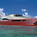 catamaran luxury motor-yacht / flybridge - SLY-89
