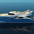 catamaran luxury motor-yacht / flybridge - SLY-69