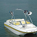 catamaran runabout / wakeboard - 20' SILVER STREAK