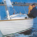 classic sailboat day-sailer / with cabin / serial - NEW FUNCTION