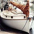 classic sailboat day-sailer / cat boats / serial - CAT 19