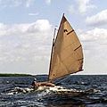 classic sailboat day-sailer / cat boats / series - CAT 15