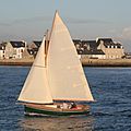 classic sailboat day-sailer / sliding gunter / serial - GRAND CORMORAN