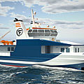 crew transfer offshore support vessel - PTV 34