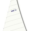 cruiser genoa sail / cross-cut / sails furling - C/SS