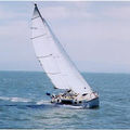 cruiser mainsail / cross-cut / Polyester - CRUISE PLUS