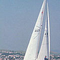 cruiser mainsail / cross-cut / sails Dacron® - CRUISE
