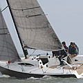 cruiser-racer sailboat / open transom / with bow-sprit / serial - A27