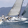 cruiser-racer sailboat / open transom / serial - COMET 38 S