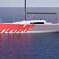 cruiser-racer sailboat / open transom / twin rudder / with bow-sprit - SUN FAST 3600