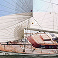 cruiser sailboat / Aluminium / serial - HUTTING 48