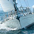 cruiser sailboat / deck saloon / serial - 470AC