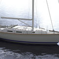 cruiser sailboat / motor-boats 2 cabins / serial - 37