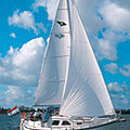 cruiser sailboat / motor-boats 2 cabins / with tiller steering / serial - MIDGET 26
