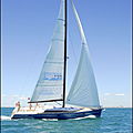 cruiser sailing-yacht / Aluminium / deck saloon / twin steering wheel - FUTUNA 57