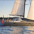 cruiser sailing-yacht / Aluminium / deck saloon / twin steering wheel - FUTUNA 70