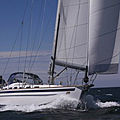 cruising sailboat / center cockpit / teak deck - MALÖ 47