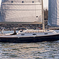 cruising sailboat / center cockpit / teak deck - ALERION 41