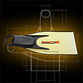 dive-boats fins - SAVER 100