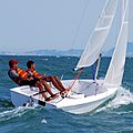 double sailing dinghy - TRIDENTE 14'
