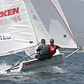 double sailing dinghy / asymmetric spinnaker - RS 400