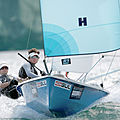 double sailing dinghy / asymmetric spinnaker - RS 200