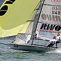 double sailing dinghy / skiff / double trapeze / asymmetric spinnaker - RS 800