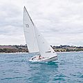 double sailing dinghy / symmetric spinnaker / handed single trapeze - FLYING JUNIOR