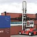 empty container handler / with side-lift spreader - 16 CS5H: 20'