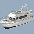flybridge trawler - 44' EUROPA