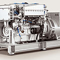 high speed generator set / diesel / for ships / turbocharged - S60-3A/3B (257 -> 305 KW - 50/60 HZ)