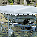 hydraulic boat lift - CANTILEVER