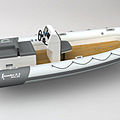 in-board inflatable boat / center console / semi-rigid / carbon - 5.3 SOLAS
