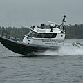 in-board inflatable boat / with enclosed cockpit / semi-rigid / patrol-boats - C-1200