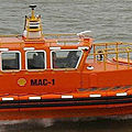 in-board inflatable boat / with enclosed cockpit / semi-rigid / patrol-boats - SURVEY