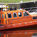 in-board inflatable boat / with enclosed cockpit / semi-rigid / rescue boats - PHANTOM